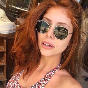 LIKE NEW Ray-Ban Hexagonal Green Lens RB3548 Men /Women Sunglasses